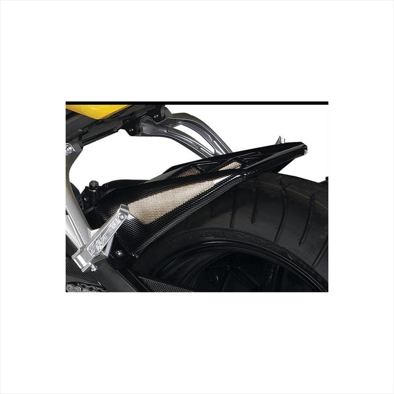 バイクパーツ 外装 パワーブロンズ リアフェンダー BLK/メッシュSLV