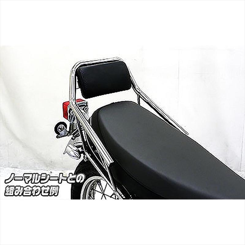 バイクパーツ 外装 ウイルズウィン バックレスト付タンデムバー 1073 