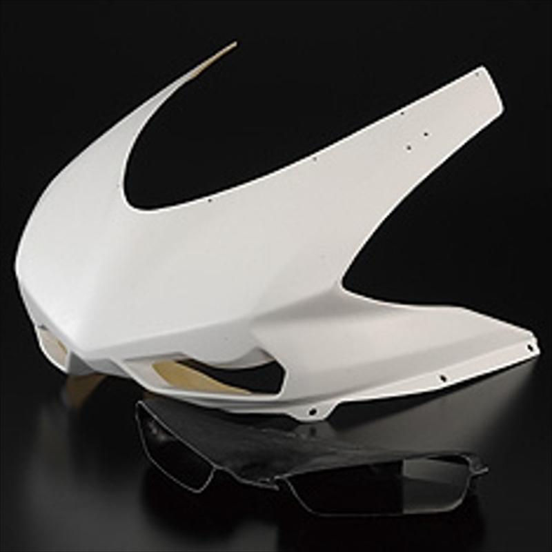 バイク 外装 レーシングアッパーカウル FRP/黒 DUCATI 1098