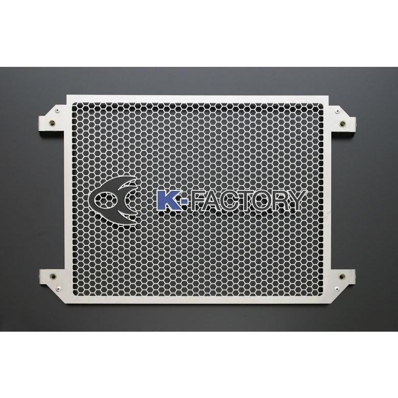 バイク K-FACTORY ラジエターコアガードセット ステンレス Aタイプ V