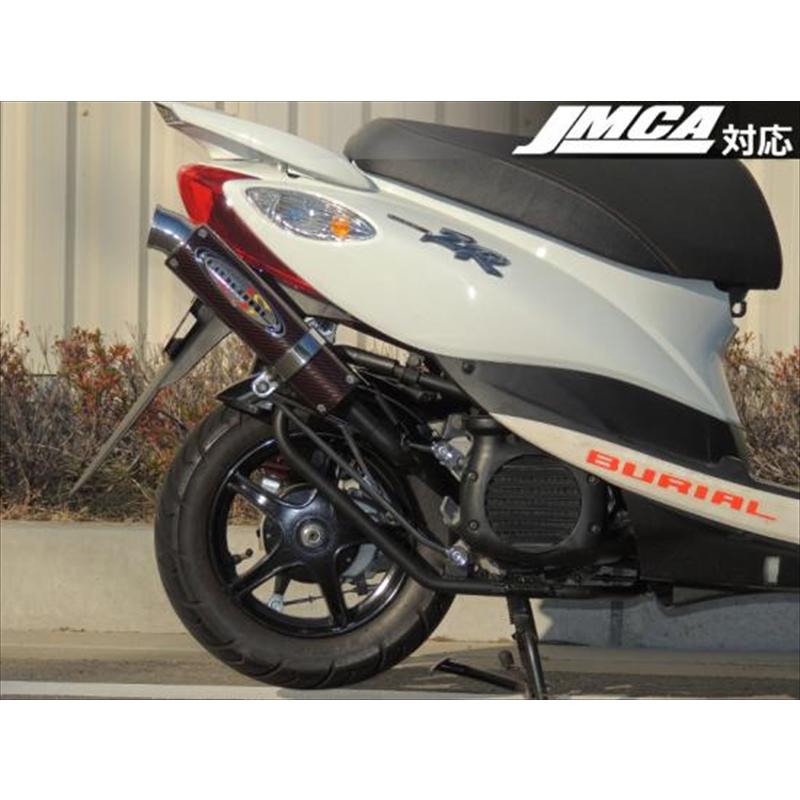 マフラー ベリアル ベリアル GPトルネード ストリートS BK.C JOG ZR 