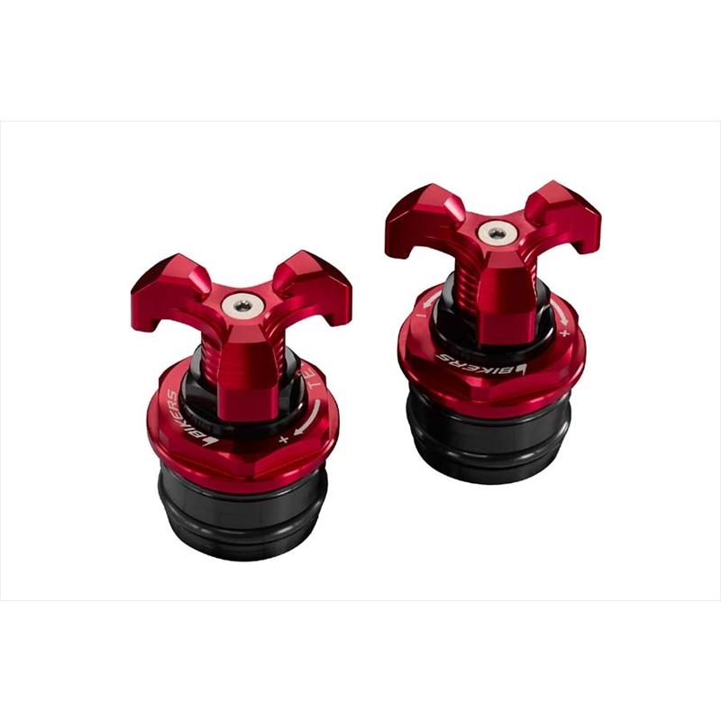 C様オーダー BIKERS(バイカーズ) フロントフォークアジャスター レッド K0221-RED
