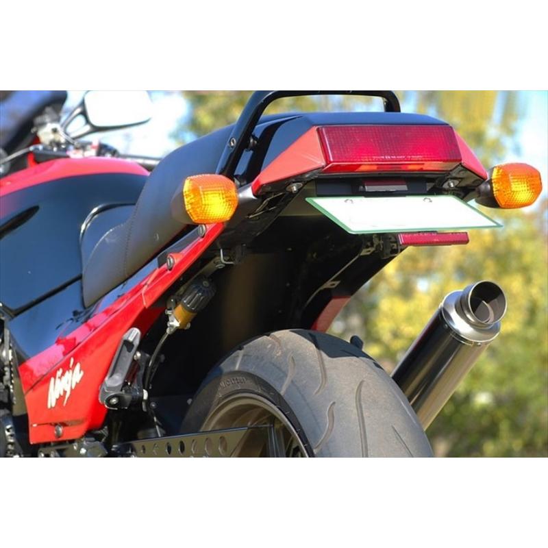 バイク BAGUS!MOTORCYCLE バグース 一体型フェンダーレスキット BLK GPZ900R 17インチ シートレールタンデム仕様 BG-FL06BK-F 取寄品｜hatoya-parts｜02
