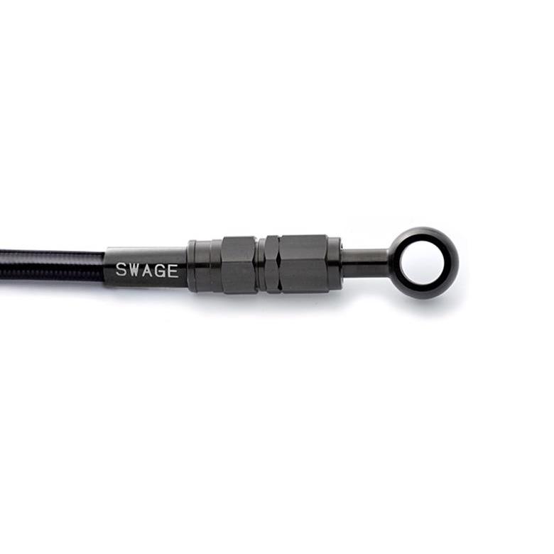 sun様オーダー品 バイク SwageLine イージーオーダーホース ステンBLK BLK SF-SD ス
