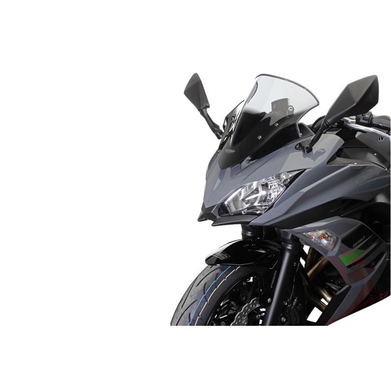 バイク MRA エムアールエー スクリーンレーシング スモーク Ninja650 17-19 4025066161850 取寄品 セール｜hatoya-parts｜02