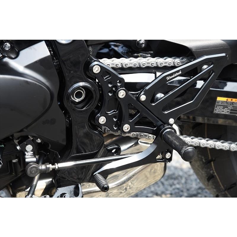 ウッドストック バックステップキット オールBLK WBS-K36-BB Z900RS 17