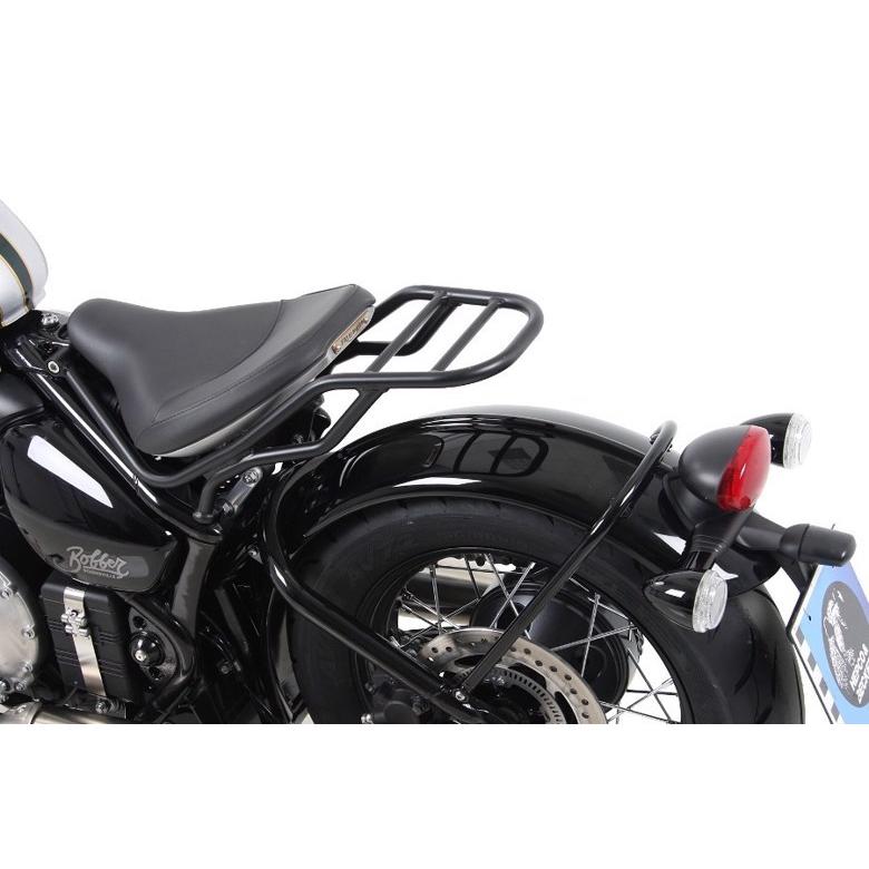 ヘプコアンドベッカー リアキャリア トップケース不可 ブラック 6547558 01 01 Bonneville Bobber 17-25