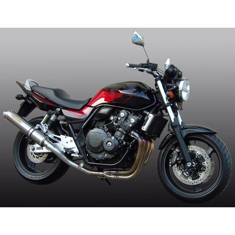 バイク マフラー ZEEX フルEX T/φ100x400 CB400SF VTEC REVO NC42 08 