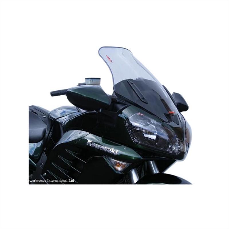 バイクパーツ 外装 パワーブロンズ フリップスクリーン ライトスモーク