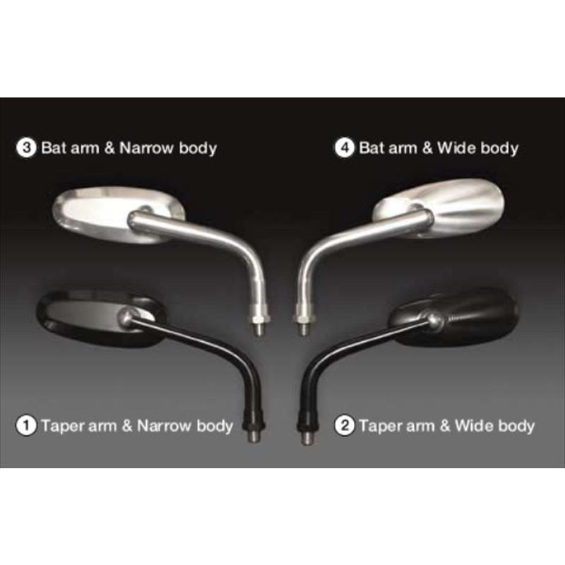 クラフトマン　モーフィングミラー　テーパーシャフト　左右セット CRAFTMAN クラフトマン モーフィングミラー テーパーシャフト・ナロー