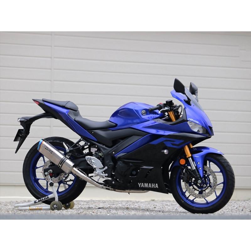 マフラー ダブルアールズ WR`S フルEX SS-OVAL ソリッドタイプ YZF-R25