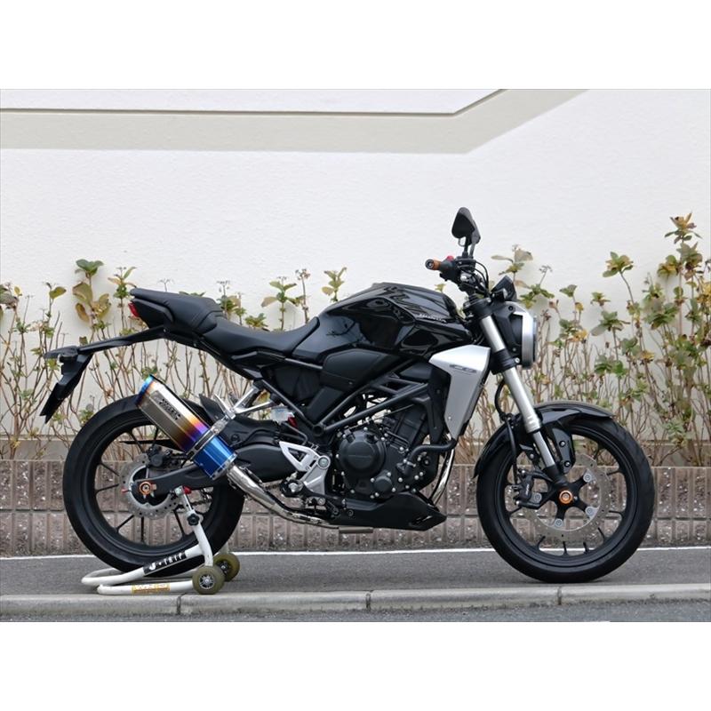 マフラー ダブルアールズ WR`S フルEX SS-OVAL 焼き色タイプ CB250R 18