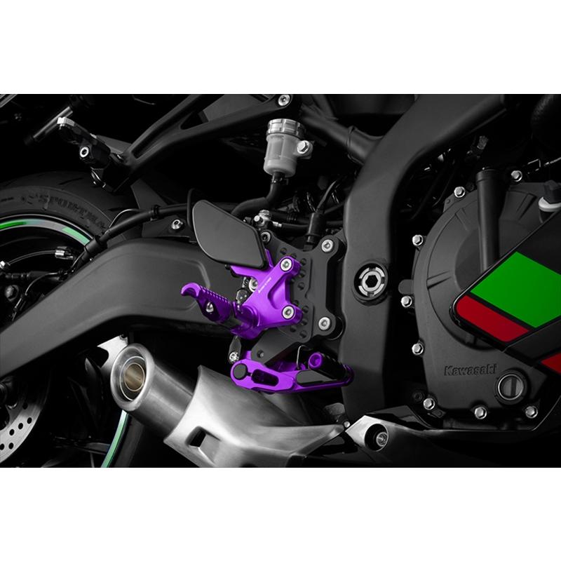 バイク ステップ バイカーズ BIKERS バックステップ パープル Ninja ZX 
