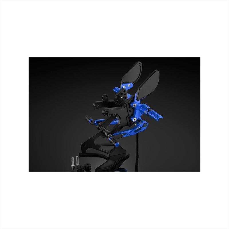 バイクパーツ ステップ バイカーズ バックステップ ブルー K0433-BLU