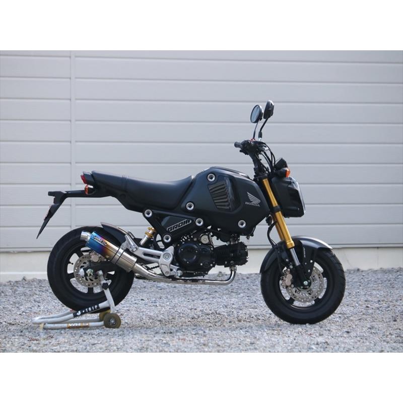 マフラー ダブルアールズ WR`S フルEX ショートオーバル 焼き色タイプ GROM 21-(2BJ-JC92) LS1180JM 取寄品 | 