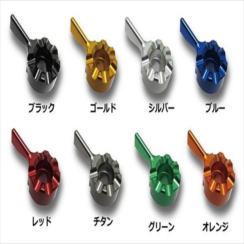 バイクパーツ ハンドル ユーカナヤ レバーセット GPタイプ/ロング TI