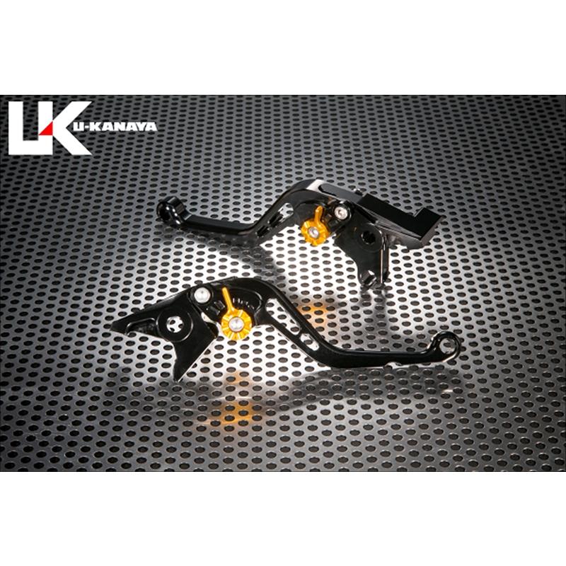 バイクパーツ ハンドル ユーカナヤ レバーセット STD/ショート BK/BK