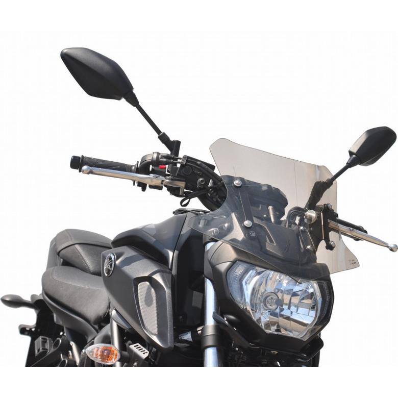 バイク AF-ASAHI アサヒフウボウ/旭風防 メーターバイザー ブラウンスモーク MT-07 2BL-RM19J MT-07 取寄品 セール