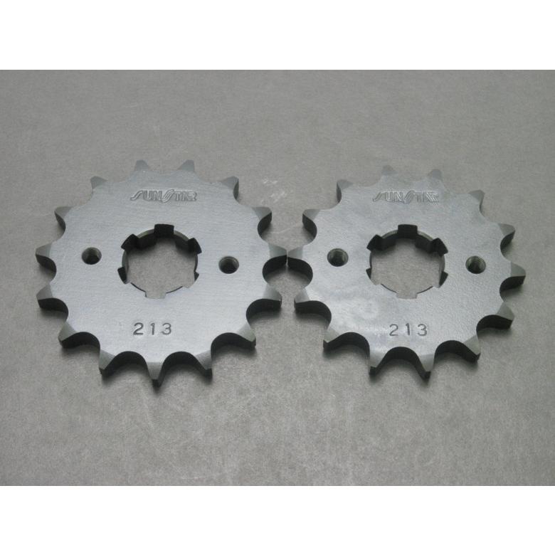 かず〜と バイク SUNSTAR サンスター フロントスプロケット 428-14T TW125 200