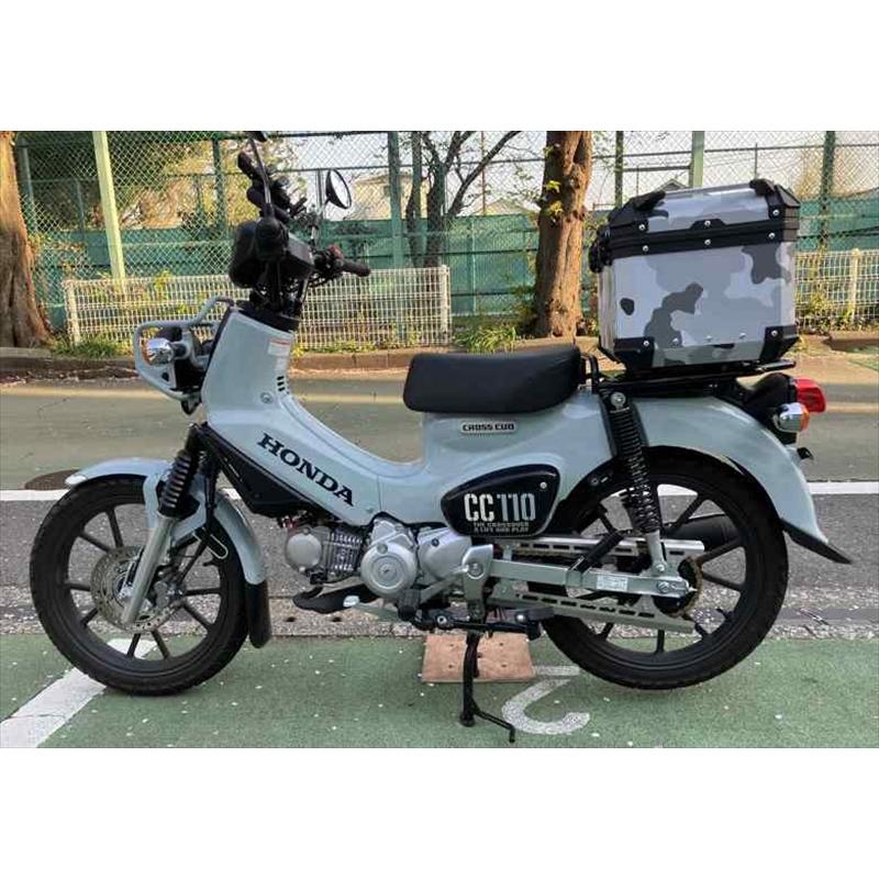 クーケース クーケース Q1 アルミトップケース 45L カモフラージュブラックグレー CCX450CBG 取寄品｜hatoya-parts｜03