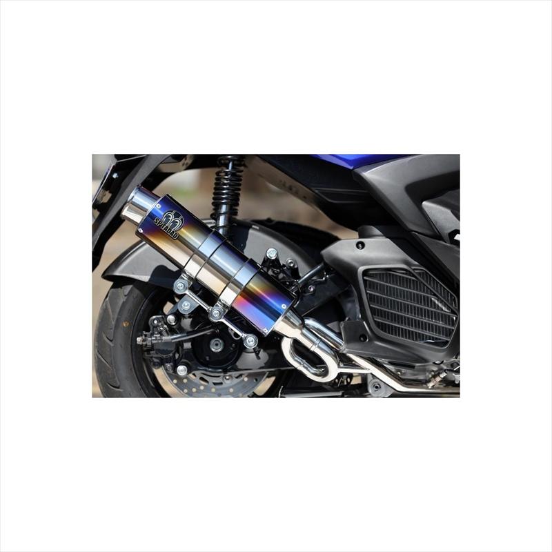 バイクパーツ マフラー スペシャルパーツタダオ PURE SPORT S TIブルー