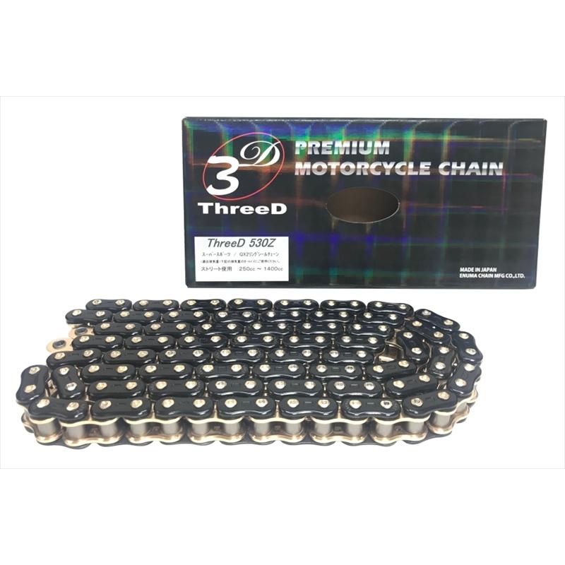 スリード スリード チェーン 530Z BLK＆GLD 530Z-BK/GP-108 108L MLJ