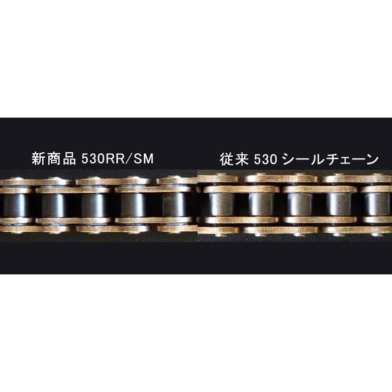 バイク EKチェーン 江沼 エヌマ チェーン チェーン 530RR SM シルバー 110L MLJ 530RR/SM(CR/NP) 取寄品 セール