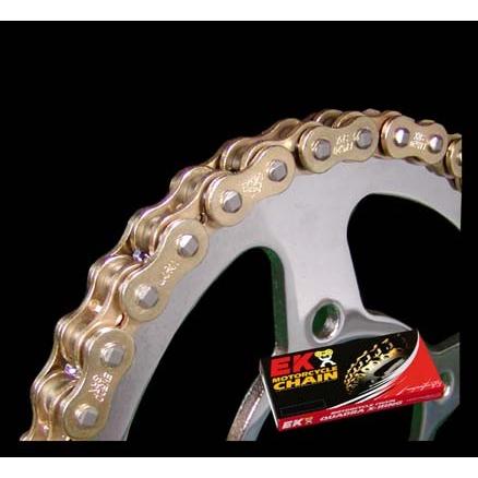 バイク EKチェーン 江沼 エヌマ チェーン 525SRX2-GP GP GOLD＆GOLD