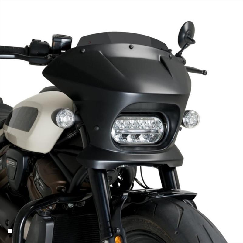 バイクパーツ 外装 プーチ セミフェアリングFURY SPORT ダークスモーク