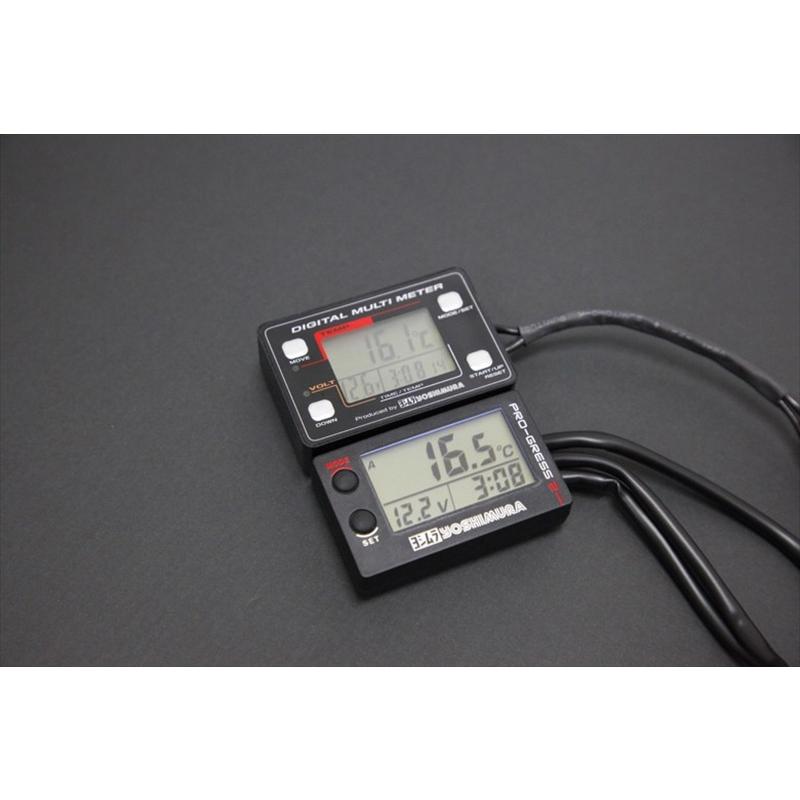 バイク 電装系 ヨシムラ PRO-GRESS2 マルチテンプメーター バイク 電装系 ヨシムラ PRO-GRESS2 マルチテンプメーター