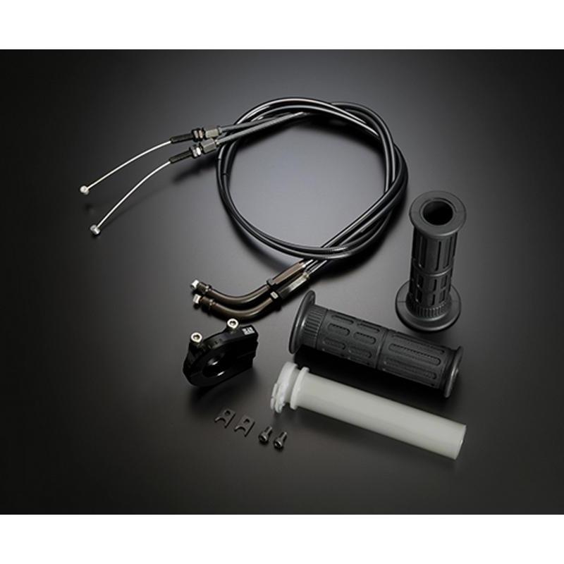バイクパーツ ヨシムラ YRスロットルホルダーセットケーブル700mm 671