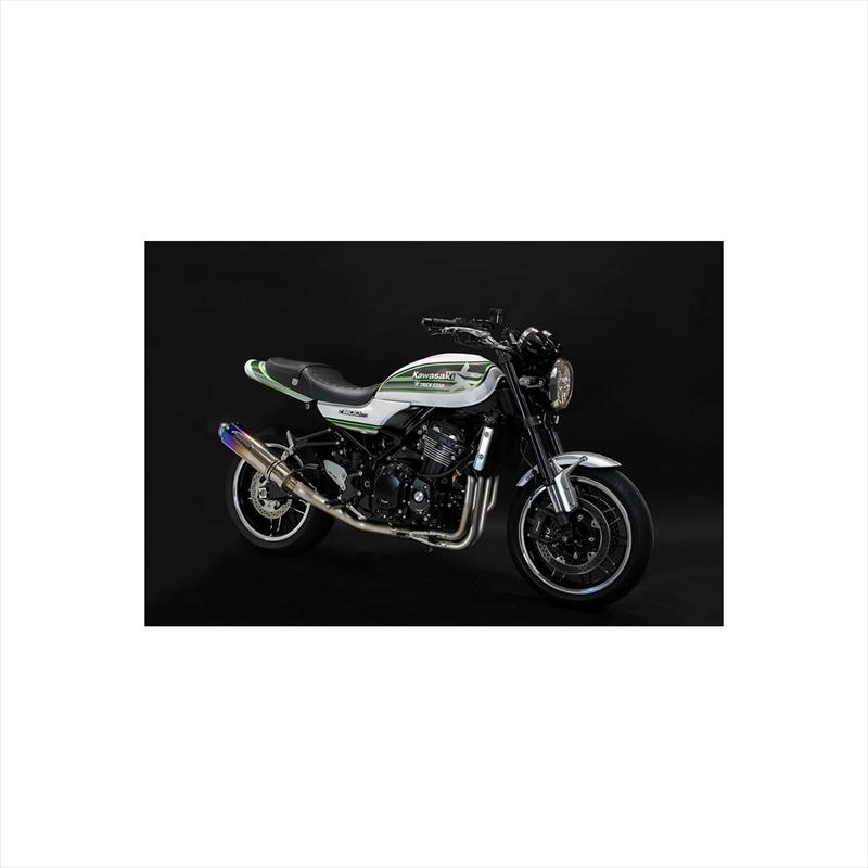 バイクパーツ マフラー トリックスター レーシングフルEX 焼チタンGP