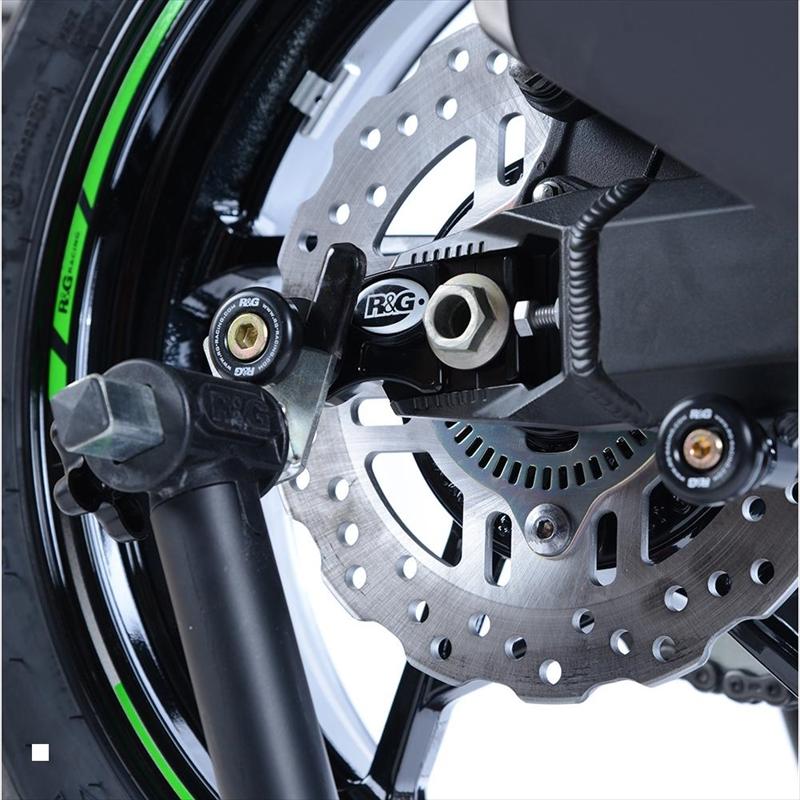 バイクパーツ アールアンドジー オフセットコットンリール BLK RG