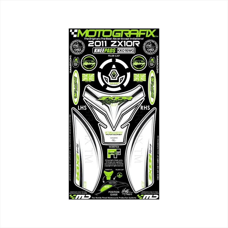 バイクパーツ アクセサリー モトグラフィックス ボディパッド KNEE MT
