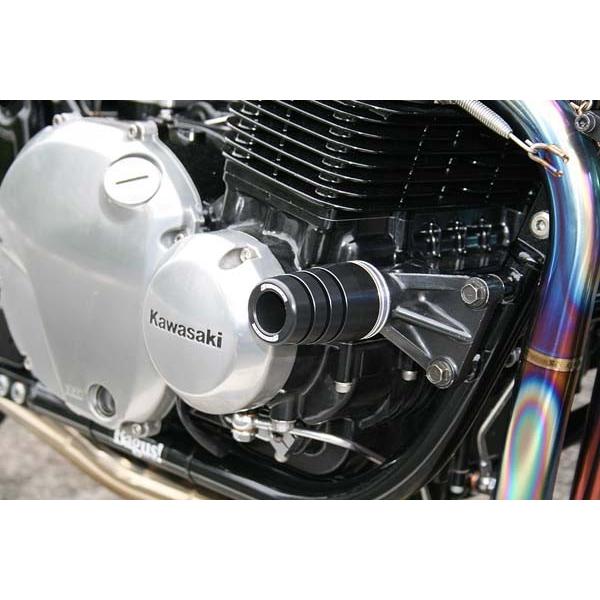 バイク STRIKER ストライカー ガードスライダー ALL BLK ZEPHYR1100 SS-GS02B-F1 取寄品 セール_1