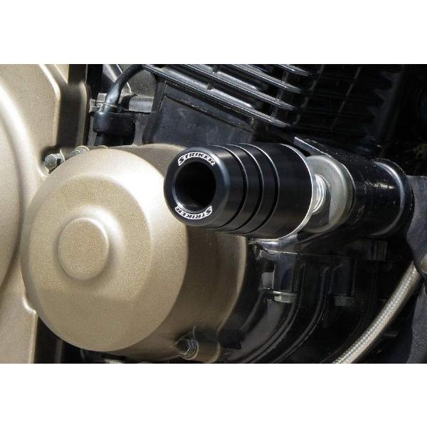 バイク STRIKER ストライカー ガードスライダー ALL BLK ZRX400 II SS-GS27B-F1 取寄品 セール