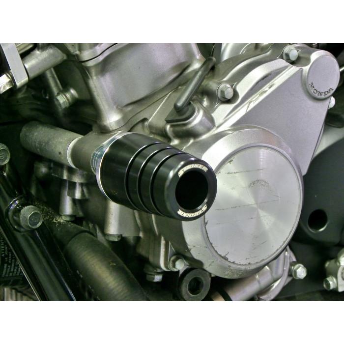 バイク STRIKER ストライカー ガードスライダー ALL BLK CB400SF バイク STRIKER ストライカー ガードスライダー ALL BLK CB400SF