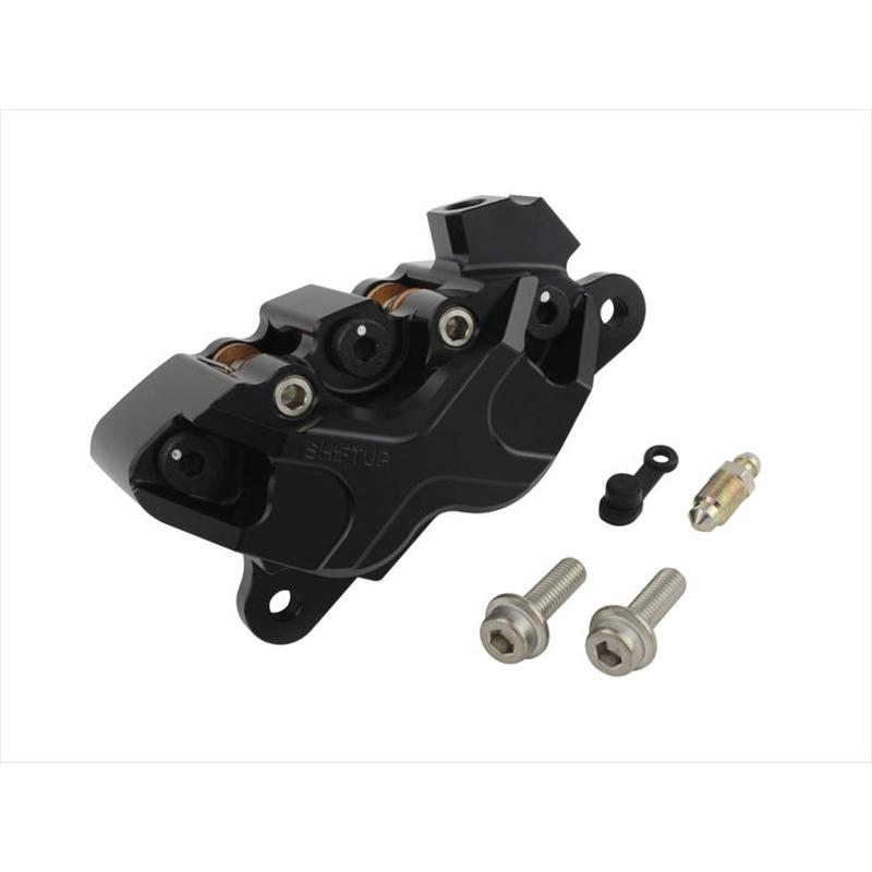 バイクパーツ シフトアップ ビレット4podsキャリパーブラック モンキー