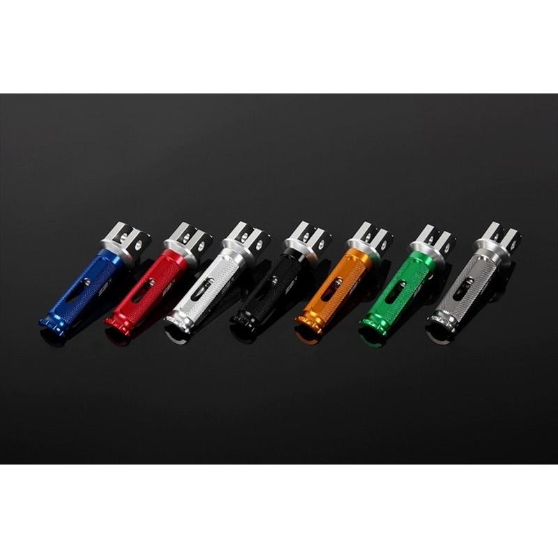 SSKSPEEDRA アルミ削タンデムステップ レーシング パッセンジャー用 取付部カラー:シルバー ステップバーカラー:シルバー 取寄品
