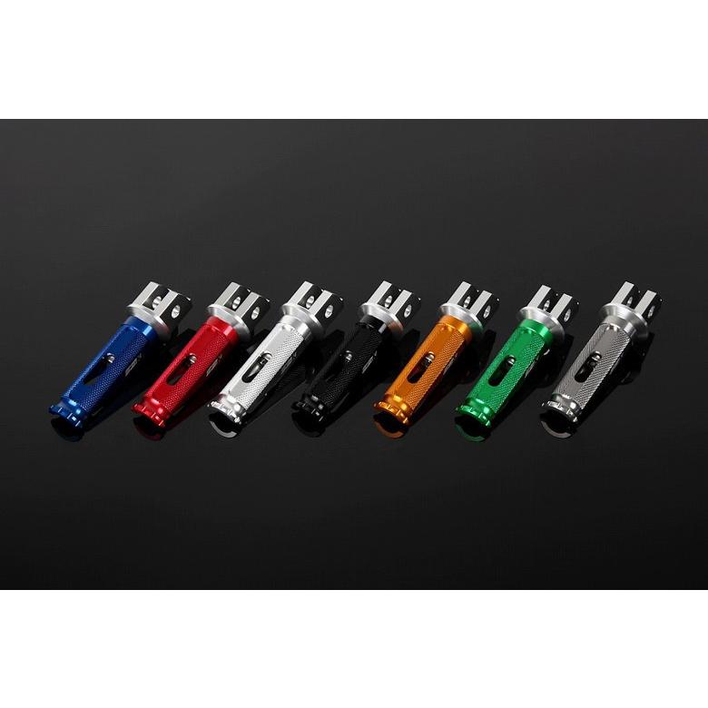 エスエスケイ スピードラ SSKSPEEDRA アルミ削出ステップ レーシング ライダー 取付部カラー:シルバー ステップバーカラー:ブラック 取寄品