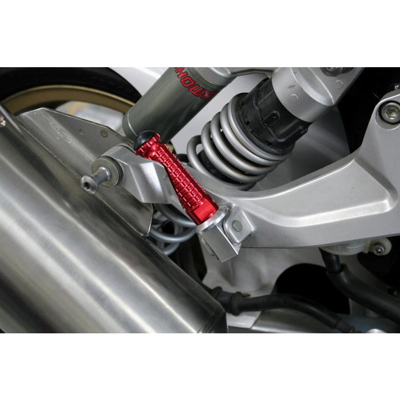 エスエスケイ スピードラ SSKSPEEDRA アルミ削タンデムステップ スタンダード パッセンジャー用 取付部カラー:ブラック ステップバーカラー:ブラック 取寄品