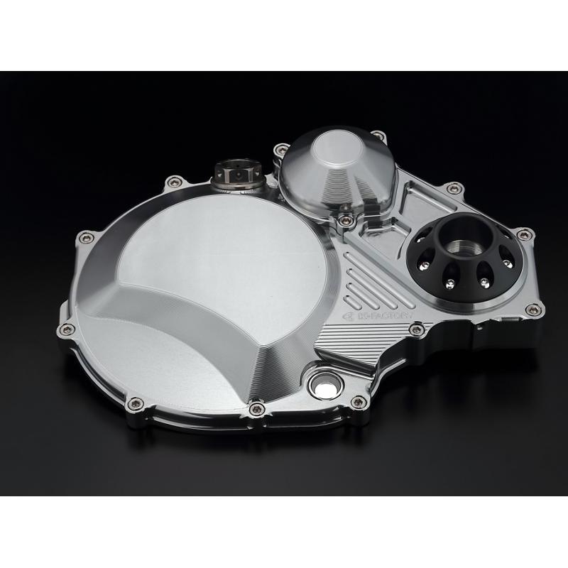 バイクパーツ 駆動系 ケイファクトリー クラッチカバー SLV TYPE-2