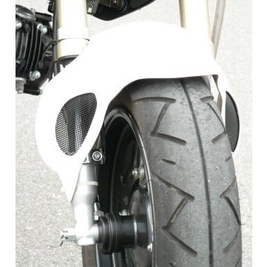 バイクパーツ 外装 ビート エアロシャーク フェンダー ホワイト バイクパーツ 外装 ビート エアロシャーク フェンダー ホワイト