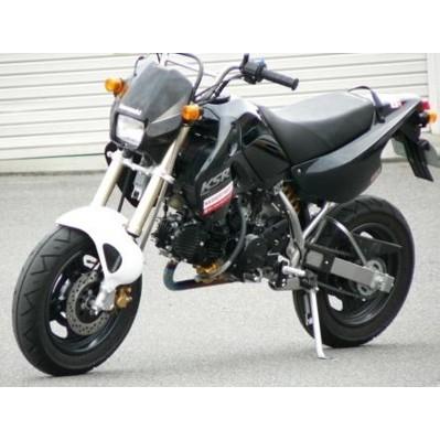 バイクパーツ 外装 ビート エアロシャーク フェンダー ホワイト バイクパーツ 外装 ビート エアロシャーク フェンダー ホワイト