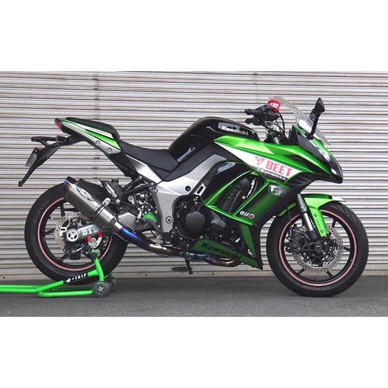 バイク BEET ビート ナサート-Evo TYPE2 T2 ブルーTI NINJA1000 ABS 11