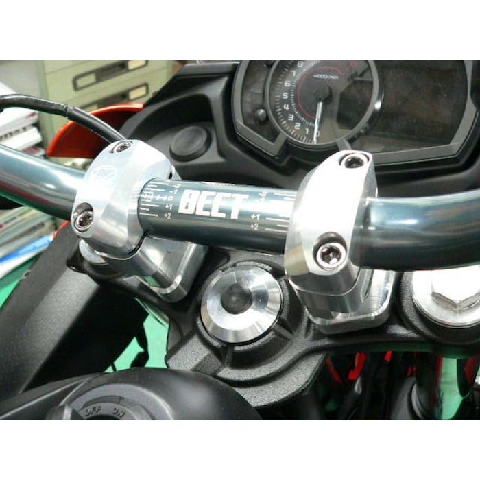 自動二輪車 BEET 音楽的リズム テーパーハンドルコンバージョンキット NINJA650 17 0605-KD7-TP 取寄品 大売り出し