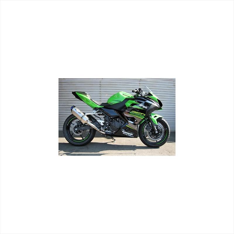 ビート ナサートR-Evo TYPE2 クリアTI 1002-B56-50 NINJA250/400 18