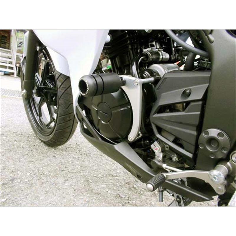 バイク BABYFACE ベビーフェイス エンジンスライダー BLK Z250 13-14 006-SK021Ea 取寄品 セール｜hatoya-parts｜02