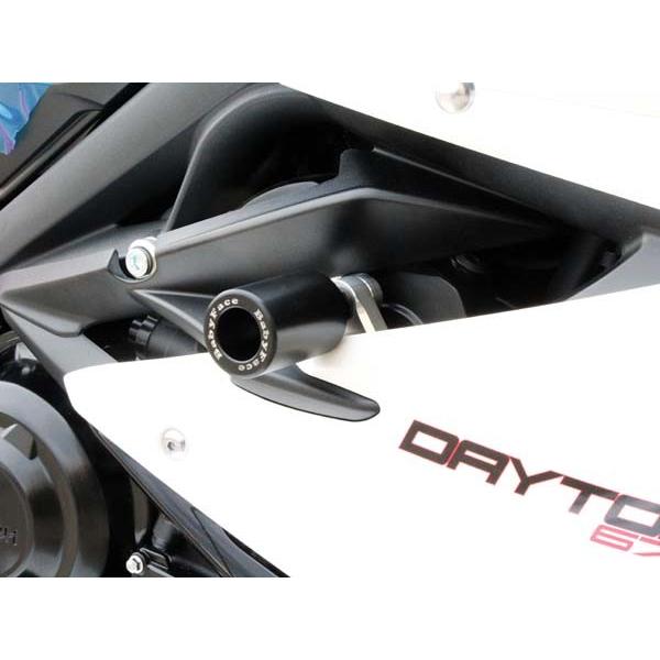 バイク 外装 ベビーフェイス フレームスライダー BLK デイトナ675 13- BABYFACE 006-ST008F 取寄品