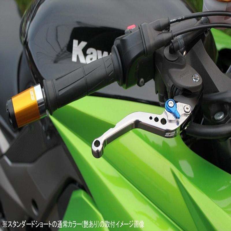 アジャストレバー スタンダード ショート ブラック/ブルー SV650/S 99